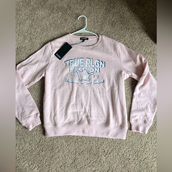 True Religion Tops - True Religion Pink Sweatshirt